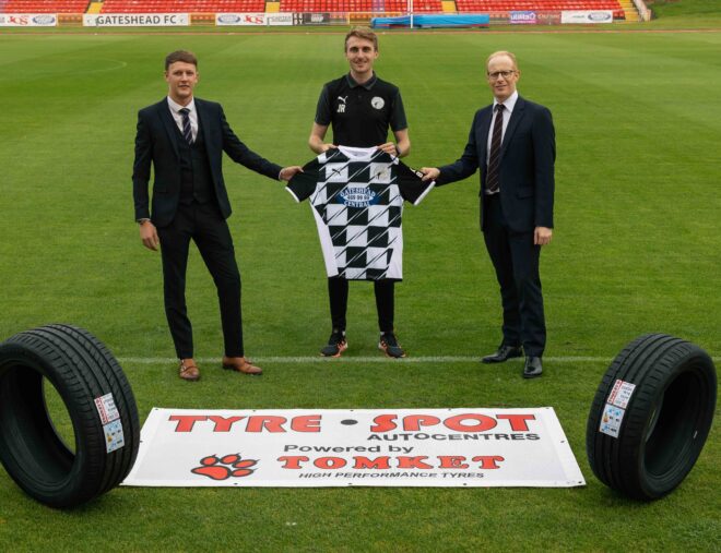 Tomket Tyres & Tyre Spot become club partner & academy sponsor