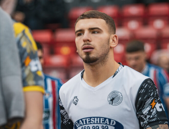 Aidan Elliott-Wheeler extends Gateshead loan until end of the 2025/26 season