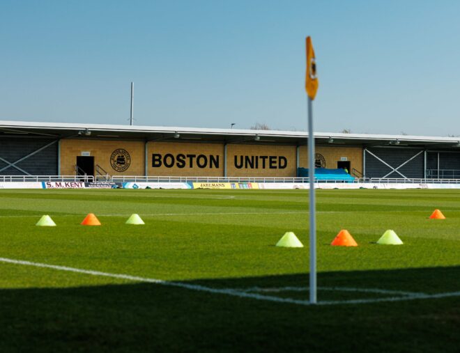 Boston United (A) designated as an all-ticket fixture