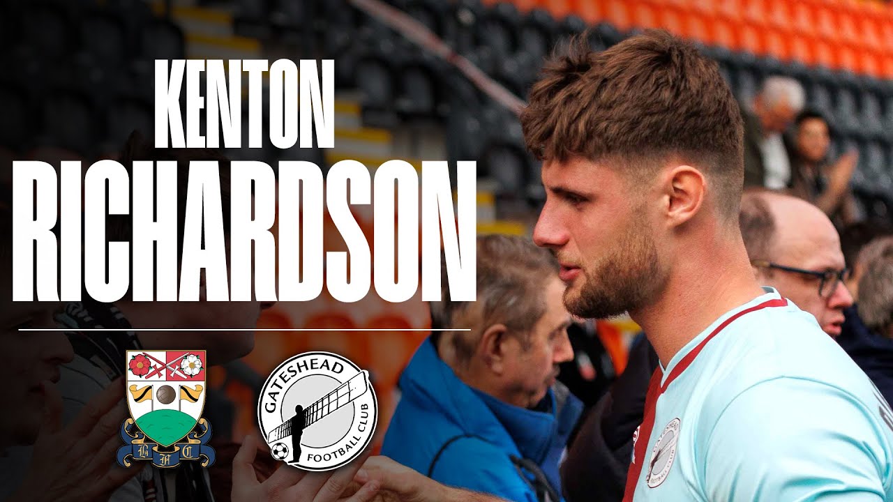 💬 “We’re in a transitional period” | Kenton Richardson post-Barnet (A) | POST-MATCH