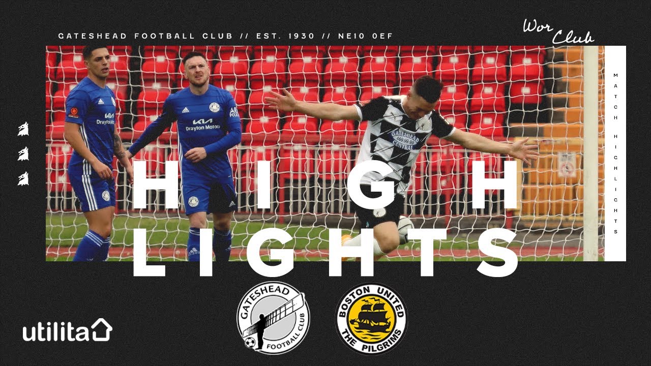 HIGHLIGHTS | Gateshead 3-1 Boston United
