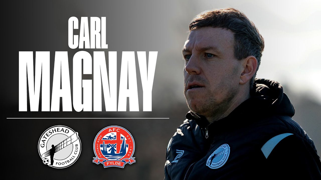💬 “Biggest game of the season” | Carl Magnay pre-AFC Fylde (H) | INTERVIEW