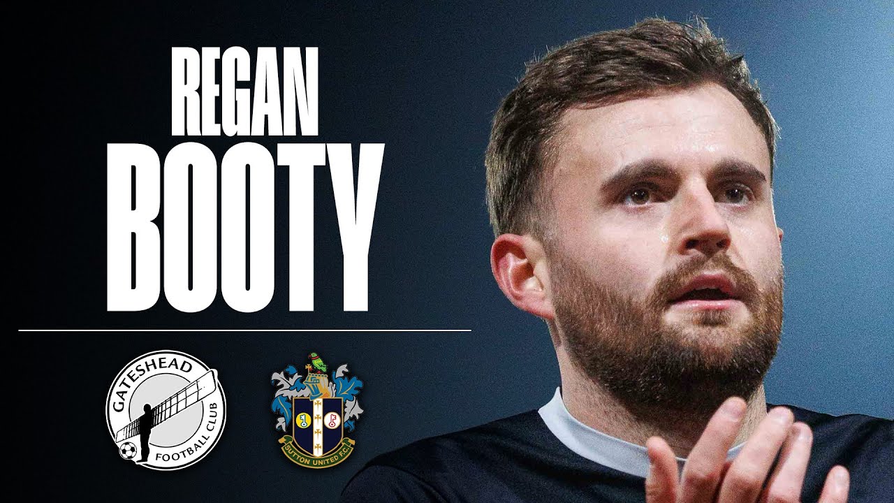 💬 “We had to show character” | Regan Booty on Sutton Utd (H) win | POST-MATCH