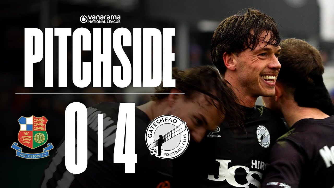 Hanno winds up the home end as Heed win by four 💀🤬 | Wealdstone 0-4 Gateshead | PITCHSIDE