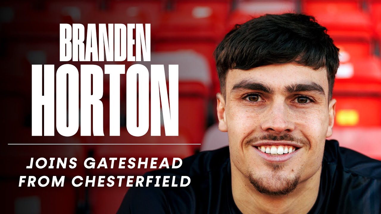 “I want to play every week” 👊 | Branden Horton joins Gateshead | INTERVIEW