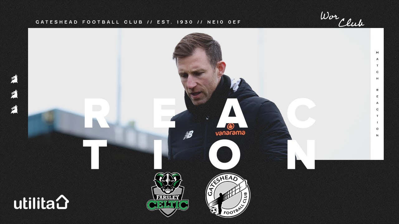 UTILITA REACTION | Williamson on Farsley Celtic win