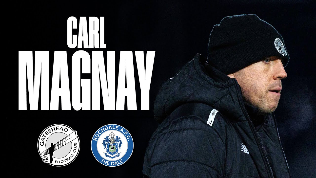 💬 “Frustrating, but self-inflicted” | Carl Magnay on Rochdale (H) defeat | POST-MATCH