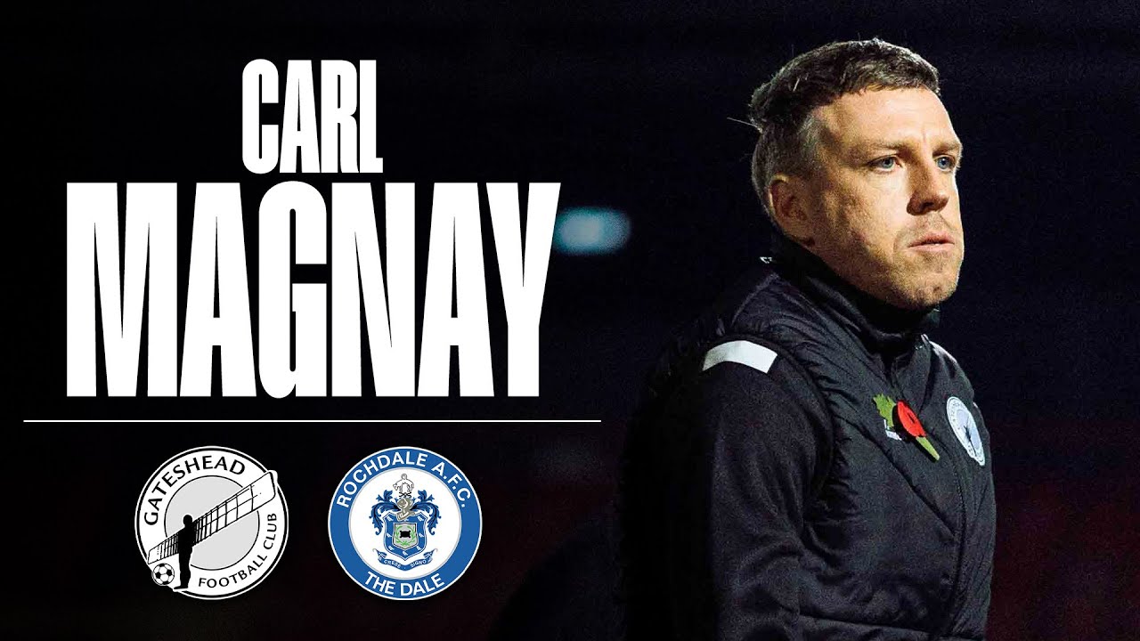 💬 “It’s a big game for us” | Carl Magnay pre-Rochdale (H) | INTERVIEW