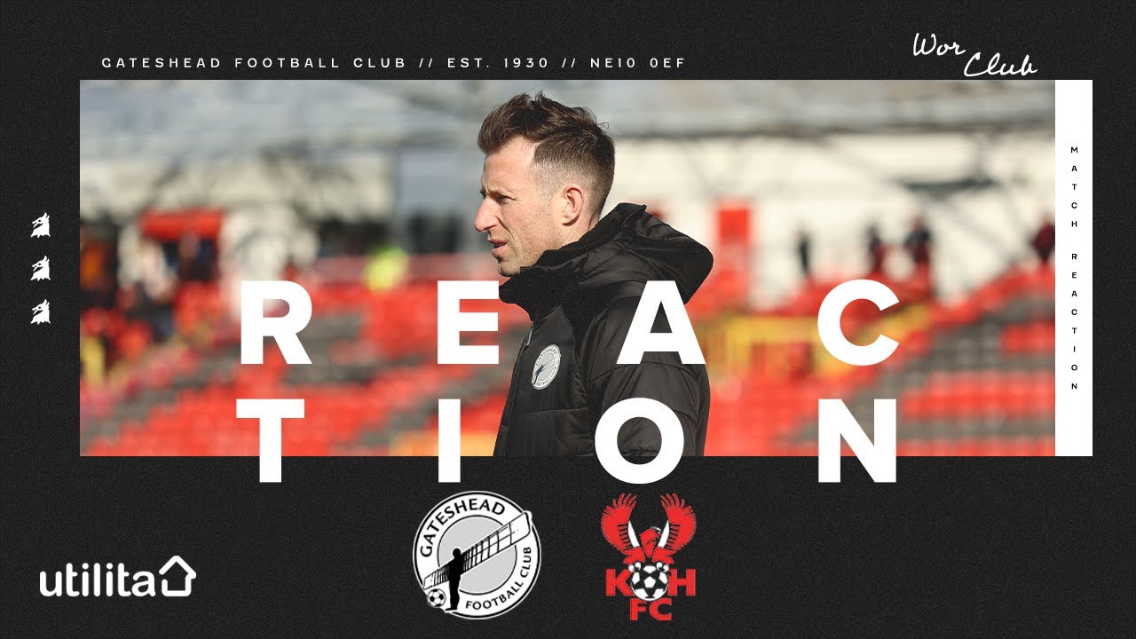 “The lads were truly focused” | Williamson on Kidderminster win | UTILITA REACTION