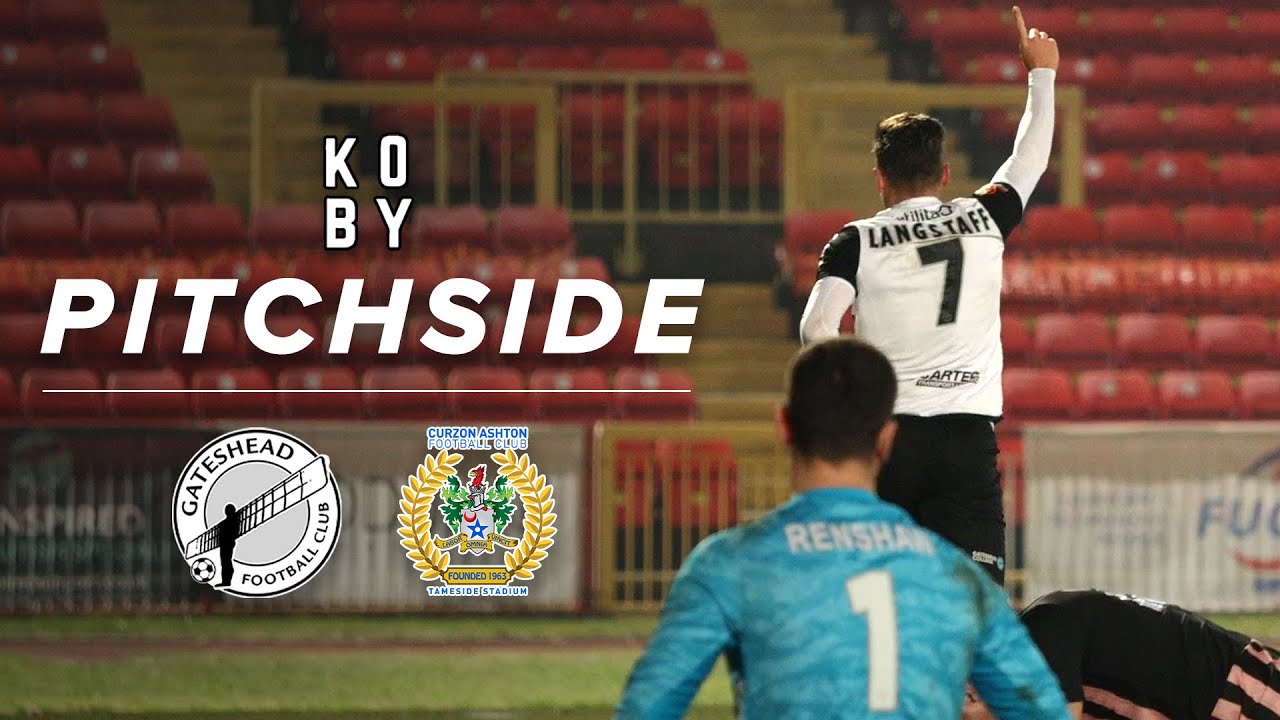 Penalty CONTROVERSY as Heed run riot | Gateshead 4-0 Curzon Ashton | KING KOBY PITCHSIDE