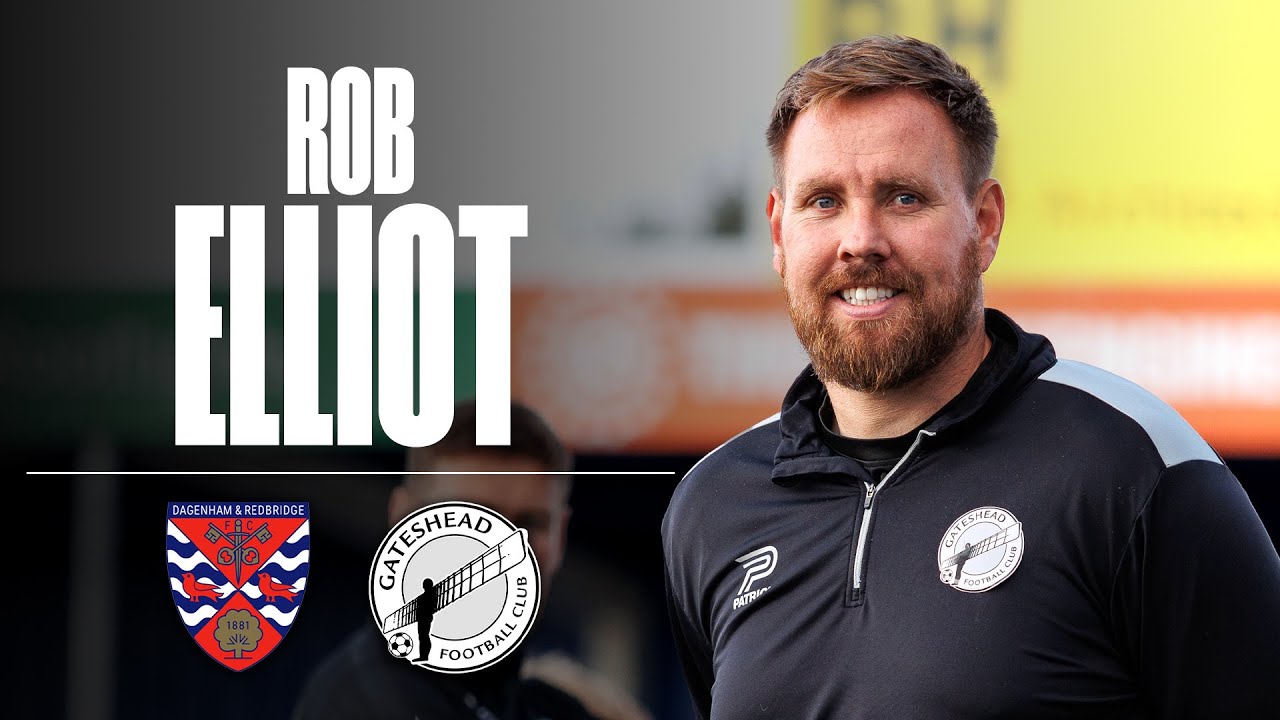 💬 “It’s a humbling experience for us” | Rob Elliot on Dagenham & Redbridge defeat | POST-MATCH