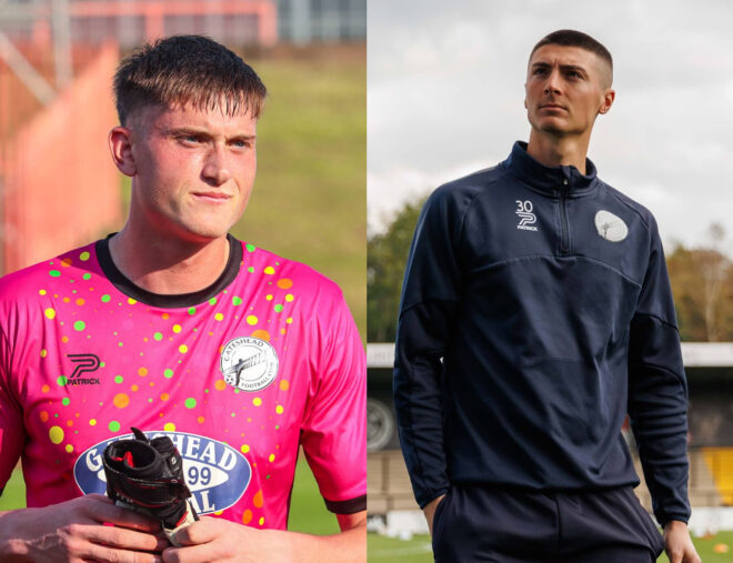 Harry Moss and Ollie Basey depart